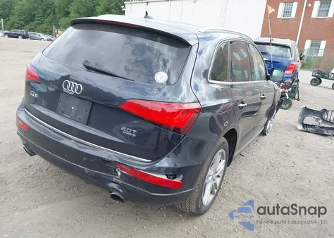 2017 Audi Q5 2.0T Premium from USA, damaged, VIN WA1L2AFP4HA081280